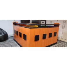 L Shaped Reception Unit 